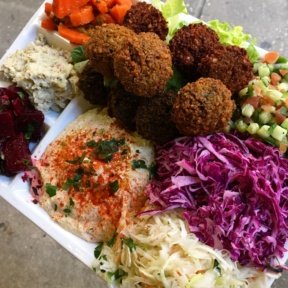 Gluten-free falafel from Nish Nush